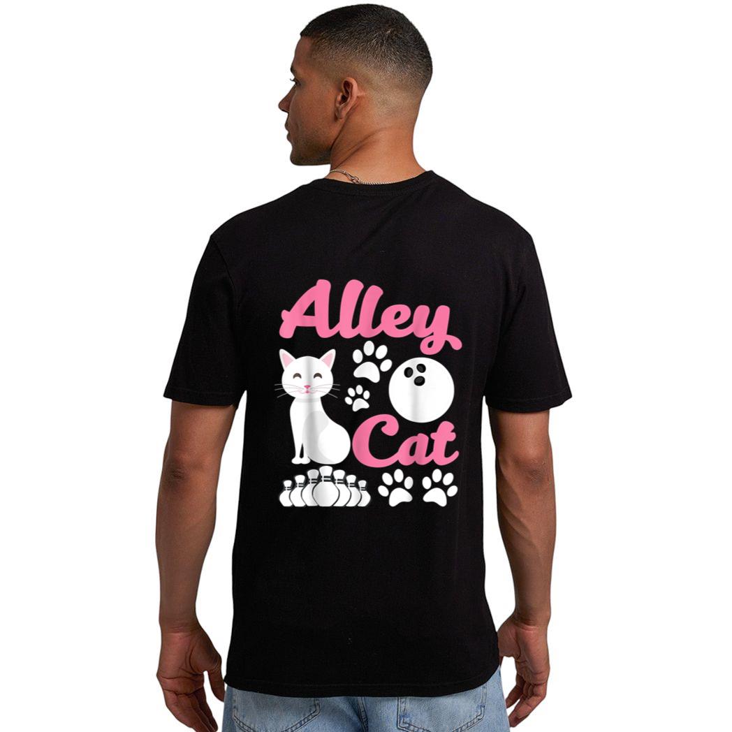 Alley C.at - Funny Bowling Men T-Shirt