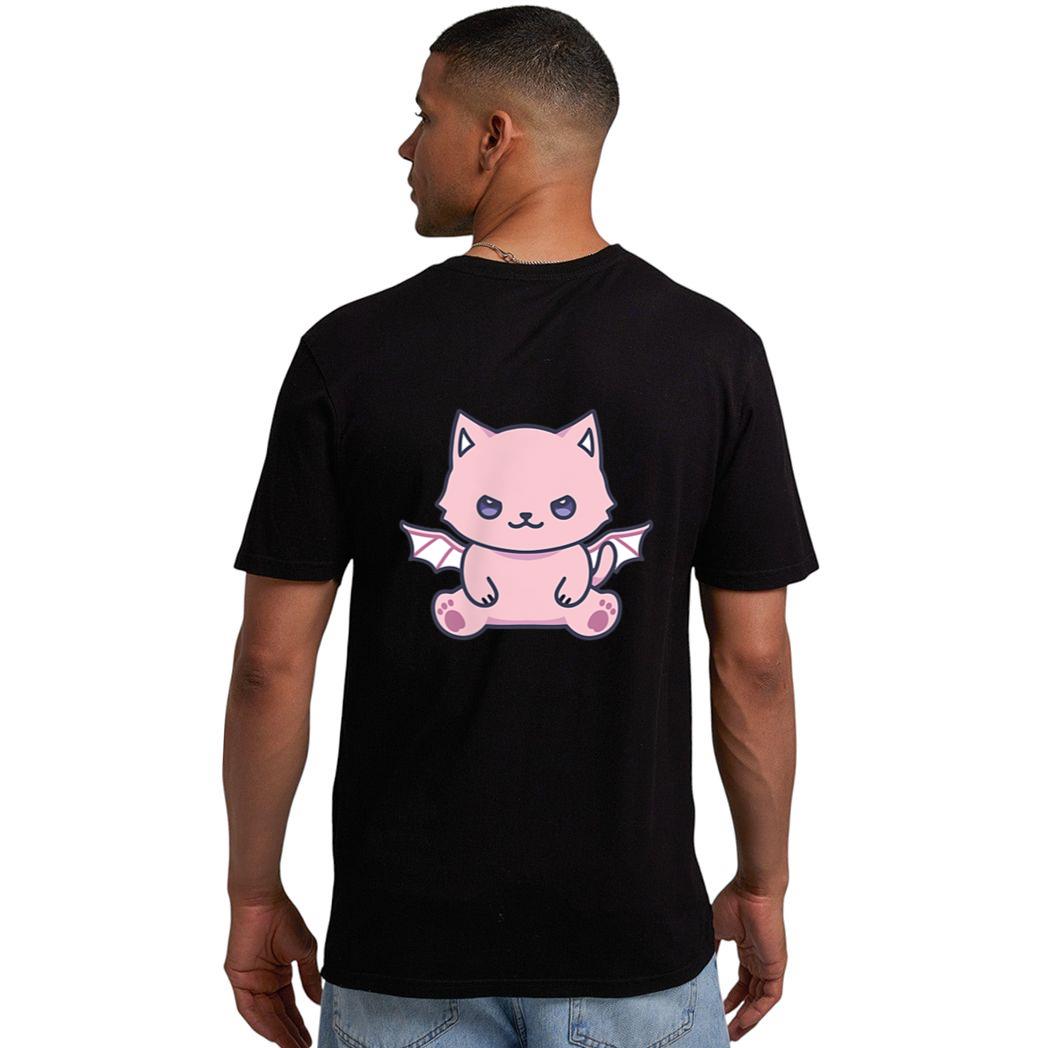 Cat Pastel Goth Cute Kawaii Aesthetic Lover Owner Spooky Men T-Shirt