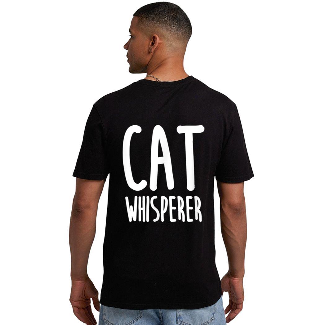 Cat Whisperer Funny and Cute Cat Men T-Shirt