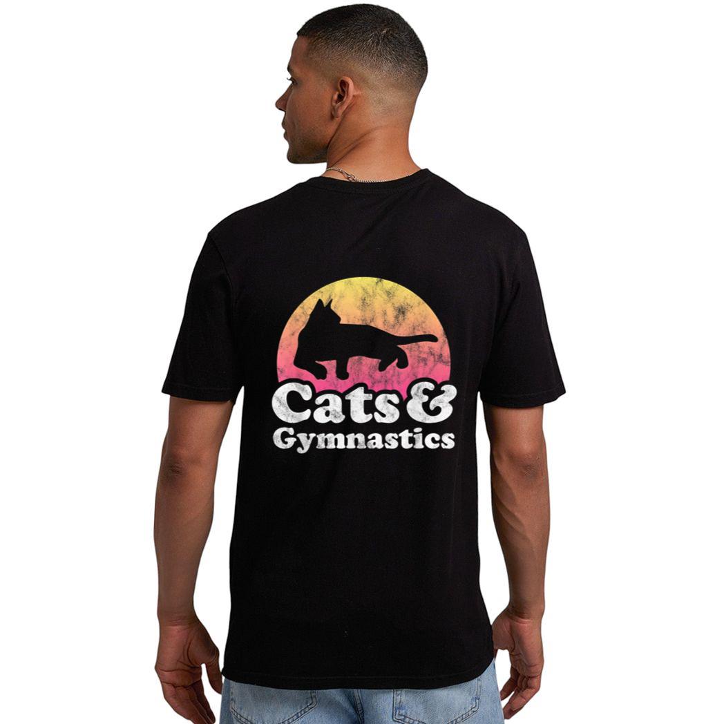 Cats and Gymnastics Cat and Gymnast Men T-Shirt
