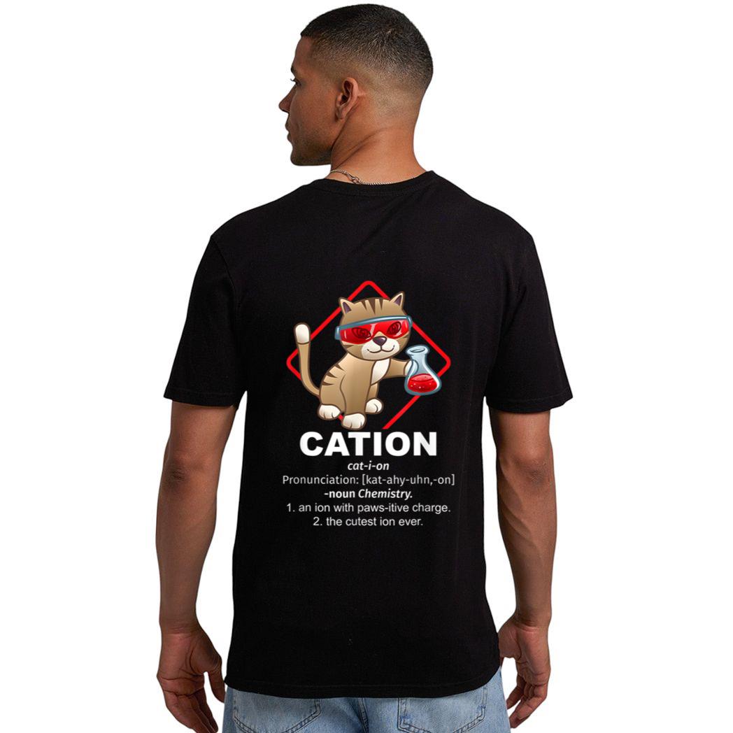 Chemistry Professor Kitty Science Day Cat Owner Chemist Men T-Shirt