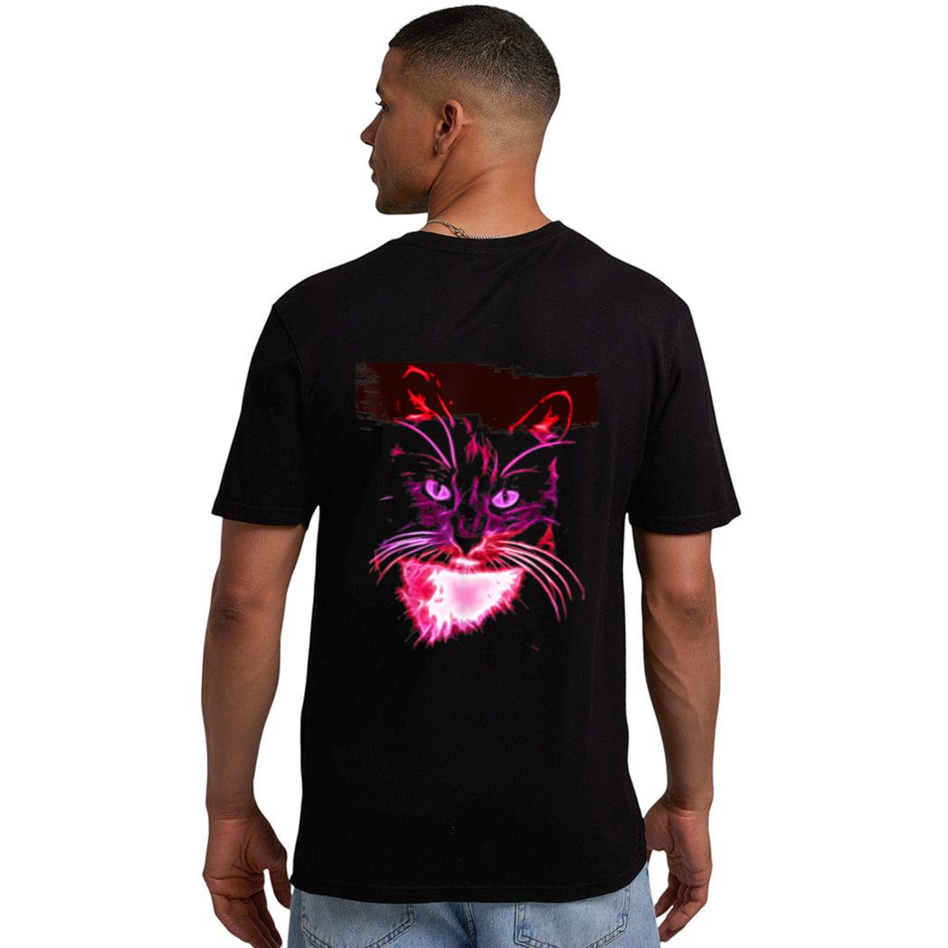 Colorful Cat Art Novelty  - Cat Lover Gift Idea Women Men T-Shirt