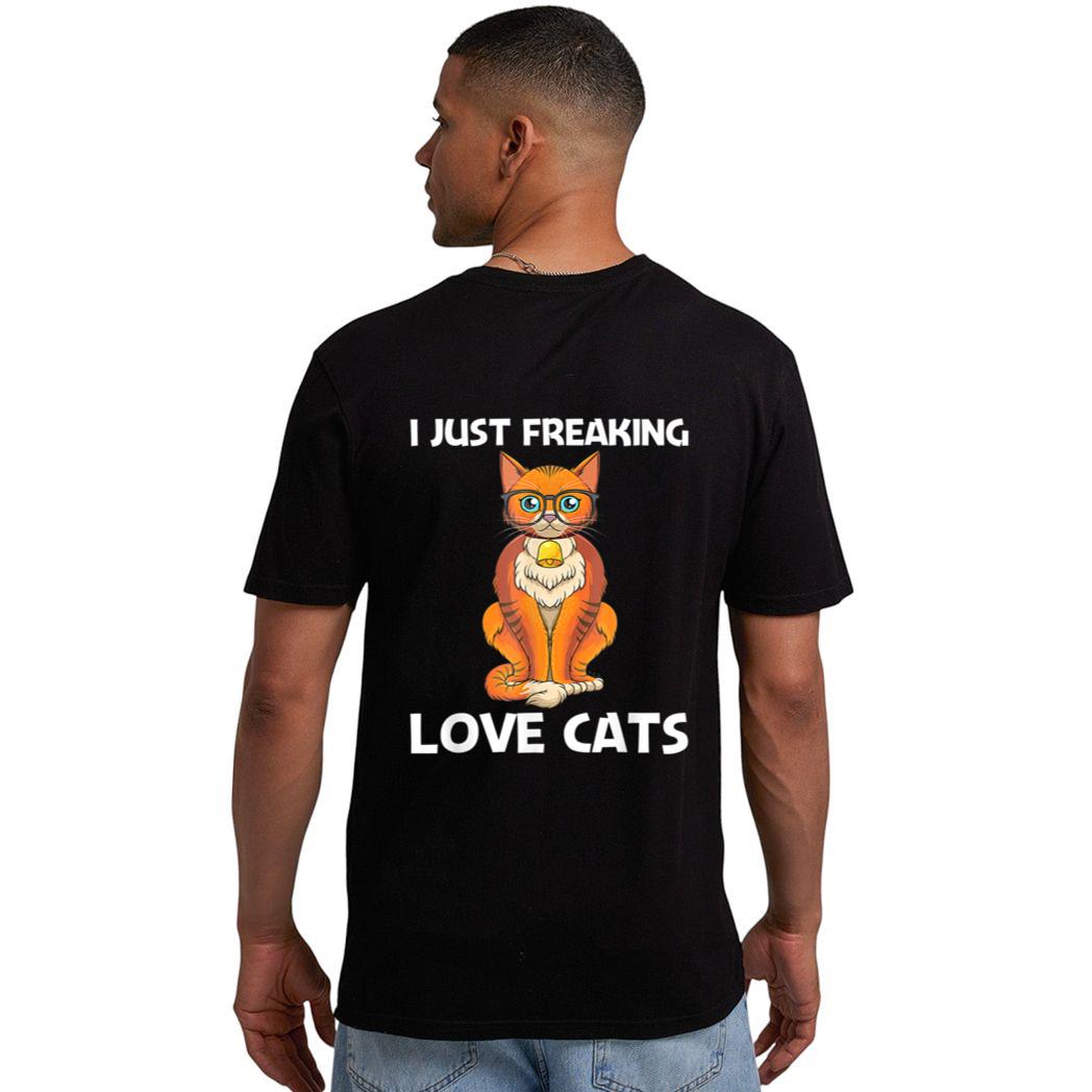 Cute Cat Design For Men Women Kitten Feline Pet Cat Lovers Men T-Shirt