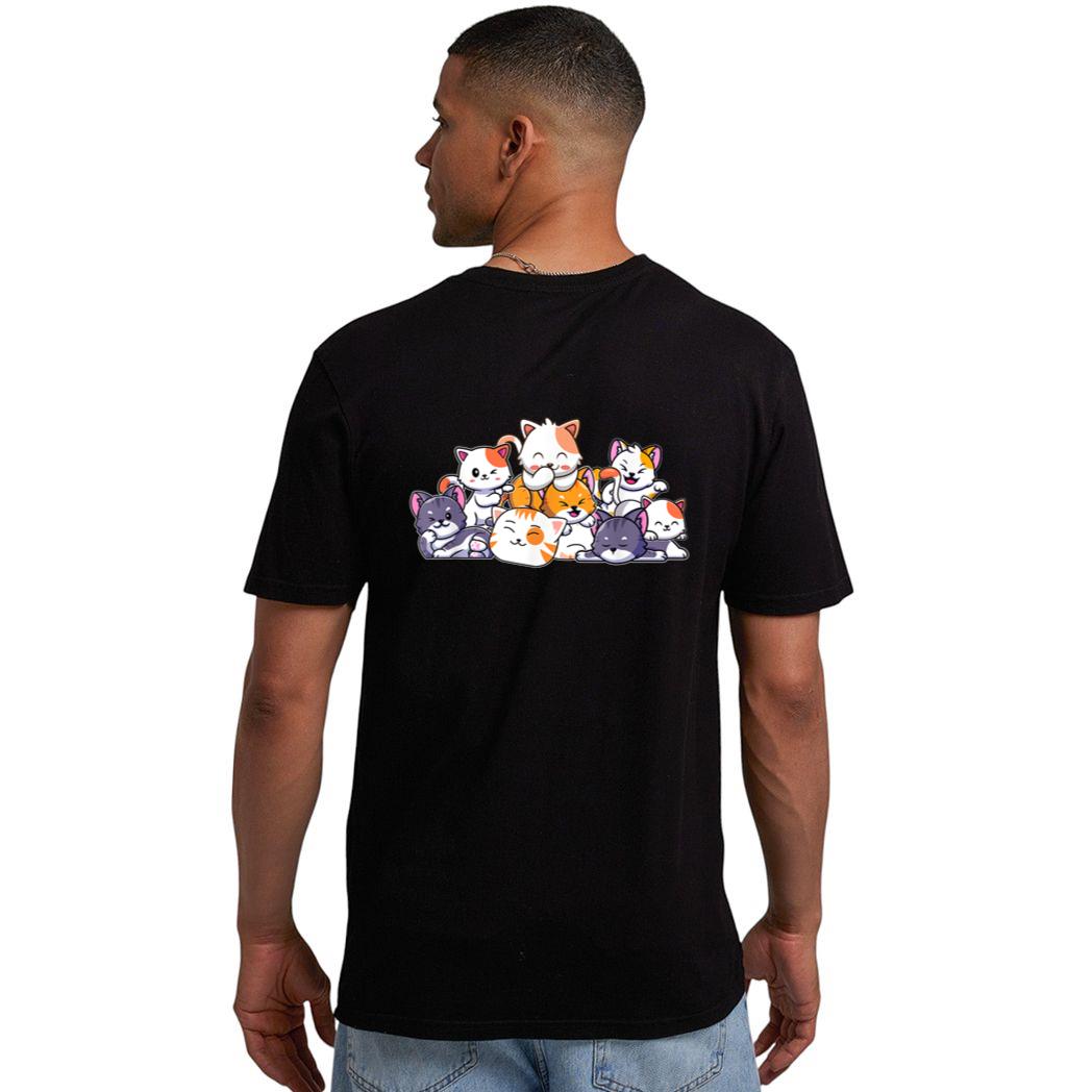 Cute Cats Anime Kawaii Japanese Otaku Neko Gift Women Girls Men T-Shirt
