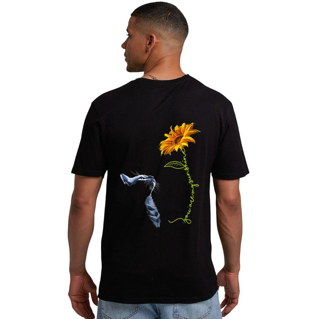 Cute Sunshine Cat T-Shirt you are my Black Cats Lover Men T-Shirt