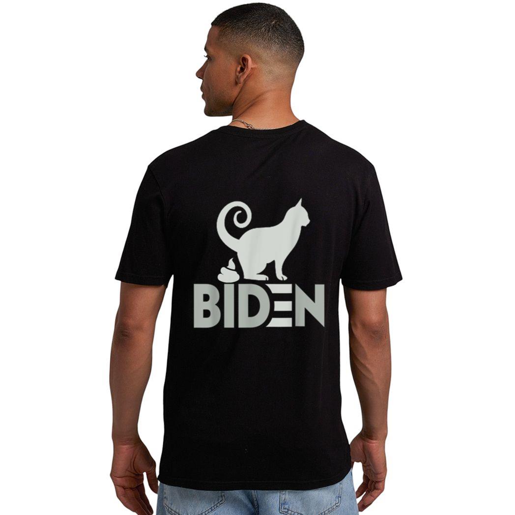 funny My Cat Hates joe Biden I Love My Cat Anti Joe Biden Men T-Shirt