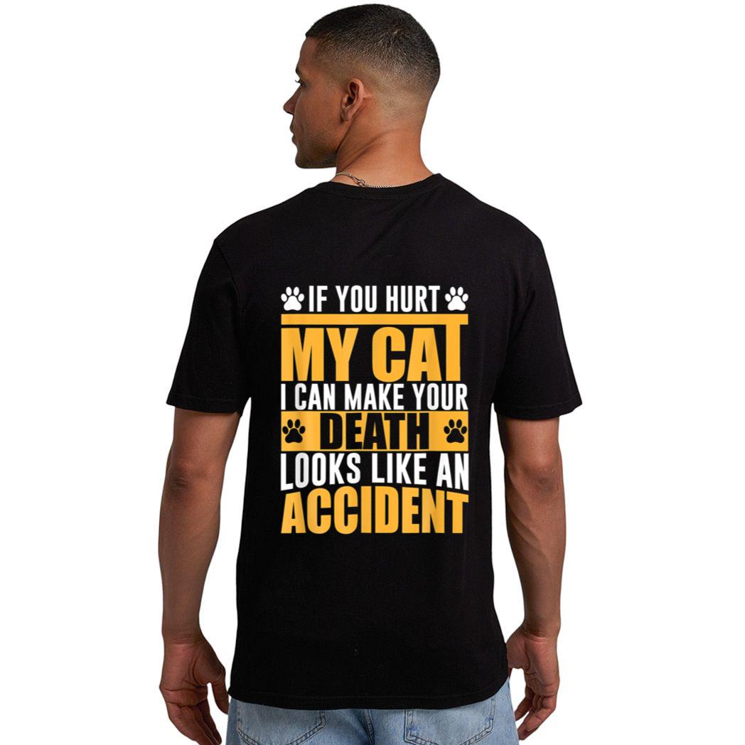 Funny Sarcastic Cat Lovers Cool Cat Dad Cat Lady Men T-Shirt