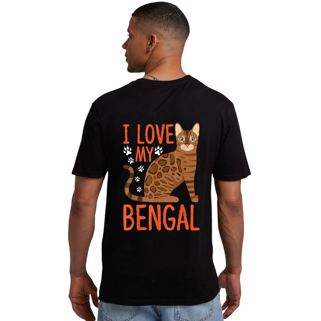 I Love My Bengal Bengal cat Costume Bengal Cat Men T-Shirt