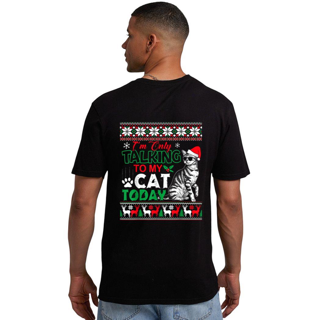 Im Only Talking To My Cat Today Men T-Shirt