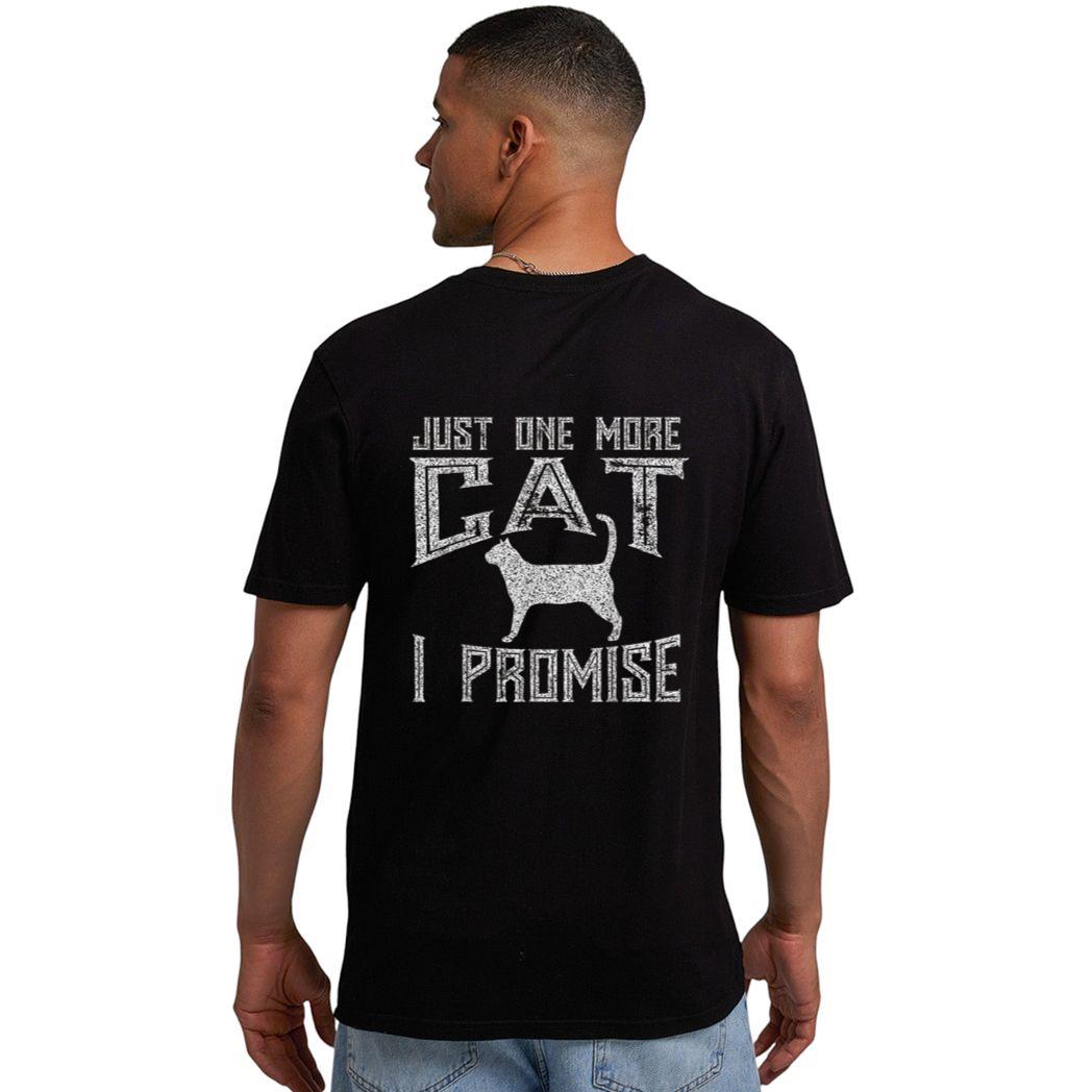 Just One More Cat I Promise Kitty Lover Men T-Shirt
