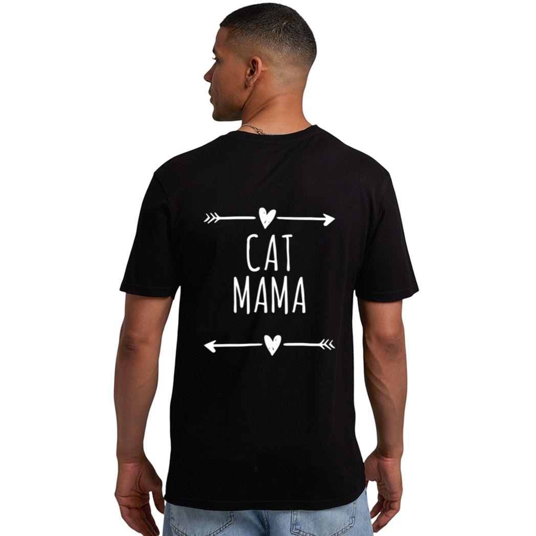 Love Arrows Hearts Funny Cat Mama Men T-Shirt