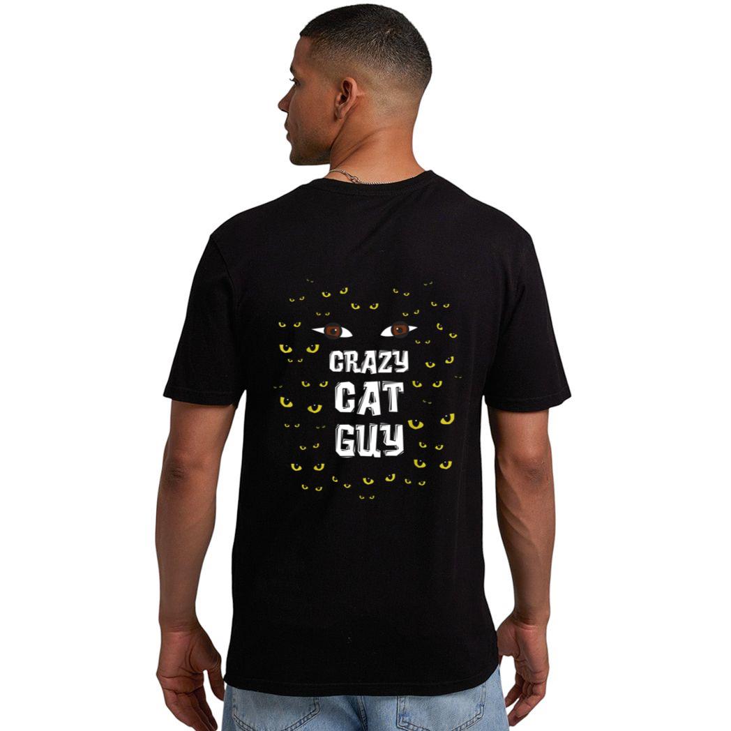 Mens Crazy Cat Guy & Cat Daddy Men T-Shirt