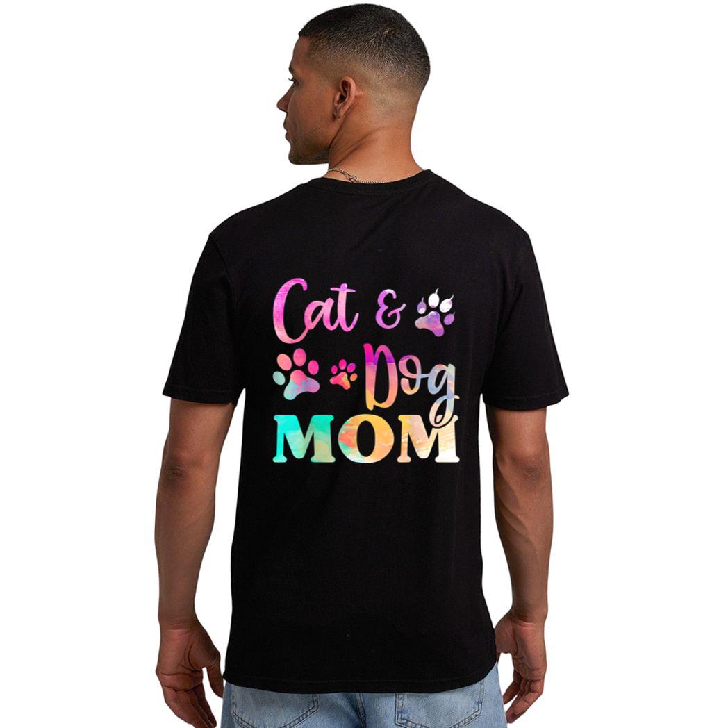Pet Cat Dog Mom Shirt For Women, Mothers Day Men T-Shirt
