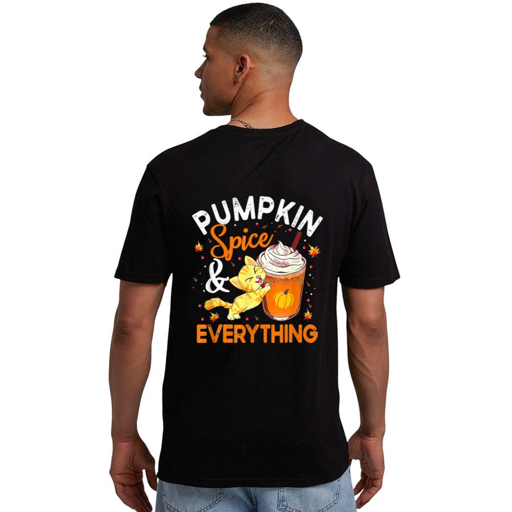 Pumpkin Spice Everything Cat Lover Cute Autumn Fall Men T-Shirt