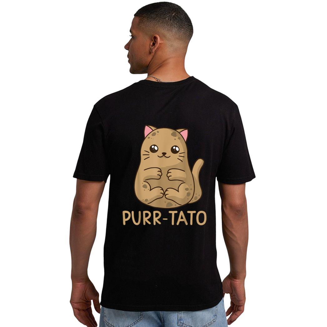 Purrtato Cat Potato Cat Lover Idaho Potatoes Men T-Shirt