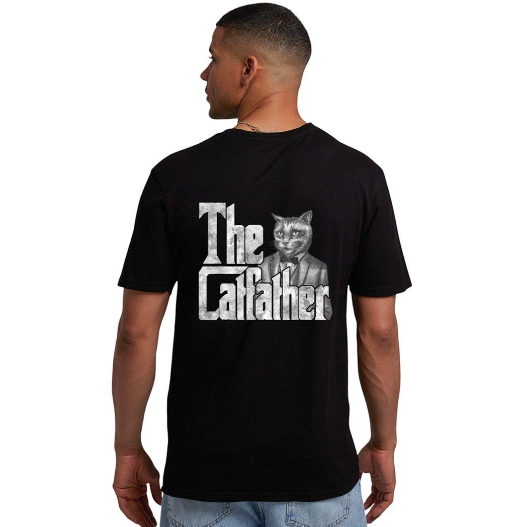 The Catfather Cat Father Mafia Father Cat Men T-Shirt